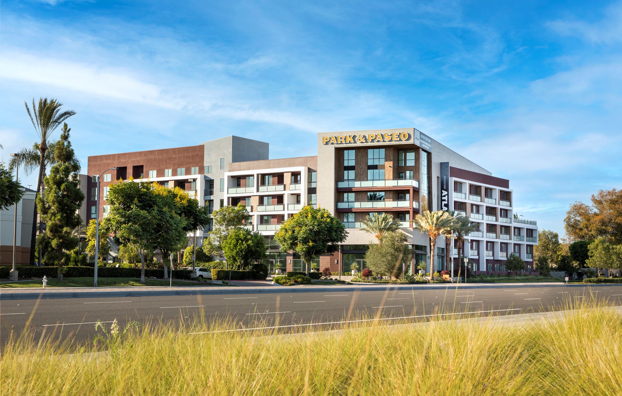 broadstone atlas orange county apartments park and paseo